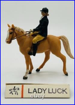 Britains Ltd. Arena Show Jumping Game #7580 Vintage 1960's Horses Figures Jumps