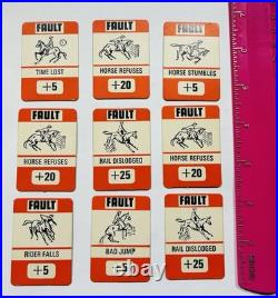 Britains Ltd. Arena Show Jumping Game #7580 Vintage 1960's Horses Figures Jumps