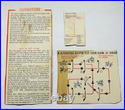 Britains Ltd. Arena Show Jumping Game #7580 Vintage 1960's Horses Figures Jumps