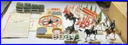 Britains Ltd. Arena Show Jumping Game #7580 Vintage 1960's Horses Figures Jumps