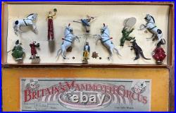 Britains Mammoth Circus Lead Toy Figures No. 2054 With Original Box