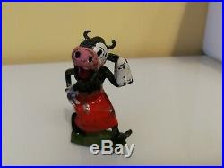Britains Pre-War Disney #1645 Clarabelle Cow 20H. Lead Figures vintage toy