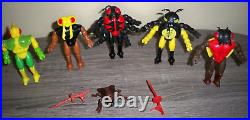 Bugmen of Insecta action figures LOT 1983 Multi-Toy DFC VINTAGE SECTAURS STYX