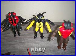 Bugmen of Insecta action figures LOT 1983 Multi-Toy DFC VINTAGE SECTAURS STYX