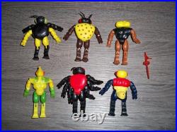 Bugmen of Insecta action figures LOT 1983 Multi-Toy DFC VINTAGE SECTAURS STYX TH
