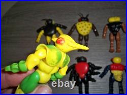 Bugmen of Insecta action figures LOT 1983 Multi-Toy DFC VINTAGE SECTAURS STYX TH