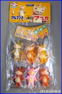 Bullmark Chibi Booska 6 color set Vintage Figure Toy Japan77