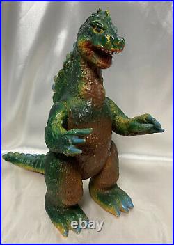Bullmark GIANT Godzilla vintage sofubi figure Japan kaiju soft vinyl Toho toy