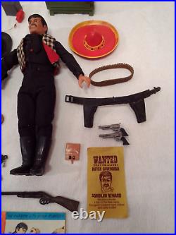 Butch Cavendish 1973 Figure Including The Carson City Bank Robbery Adventure Set