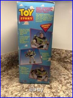 Buzz Lightyear Ultimate Talking Action Figure, 1st Edition Vintage 1995 Unopened