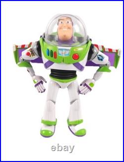 Buzz Lightyear vintage 2006 Toy Story jellycat Lightup Moving Disney kids rare