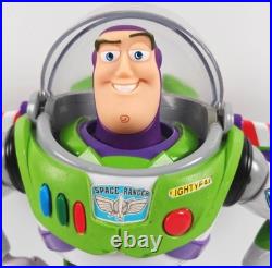 Buzz Lightyear vintage 2006 Toy Story jellycat Lightup Moving Disney kids rare
