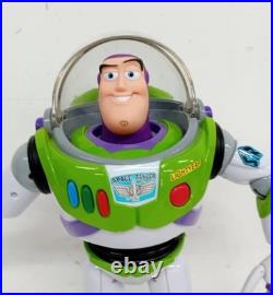 Buzz Lightyear vintage 2006 Toy Story jellycat Lightup Moving Disney kids rare