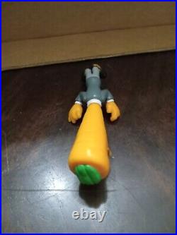 California Raisins Cecil Carrot Vintage Figure 1989 Applause 3.5 Tall HTF RARE