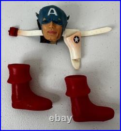 Captain Action 1960s Vintage Toy Lot RARE Batman, captain America and more