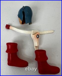 Captain Action 1960s Vintage Toy Lot RARE Batman, captain America and more