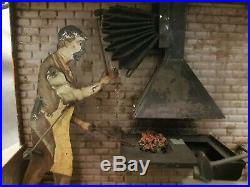 Carette Blacksmith's Forge 2 Figures Steam Accessory Automaton, Germany 1912