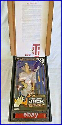 Cartoon Network Samurai Jack Warrior Action Figure Toy Doll RARE NIB Vintage IOB