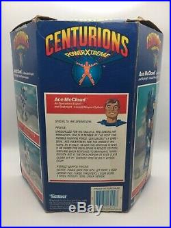 Centurions ACE McCLOUD Action Figure Complete BOXED 1986 Kenner Toy Vintage