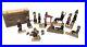 Charles Crandall's 1880's District School Set Jointed Wooden Toy Figures