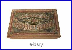 Charles Crandall's 1880's District School Set Jointed Wooden Toy Figures