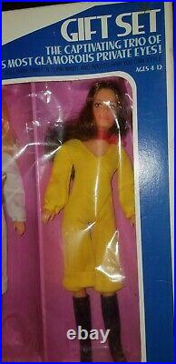 Charlie's Angels Gift Set Hasbro 4864 Vintage 1977 Doll Toy Figure MIB