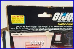 Check Point Battle Station GI Joe 1985 VTG Toy Hasbro #6664 Playset Damaged Box