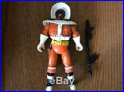 Chief Iron Lance Cosmic Cowboys 80s vintage figure toy Bravestarr KO RARE