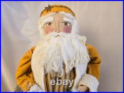 Christmas Santa, handmade, 20 in, collectible, Dumplinragamuffin