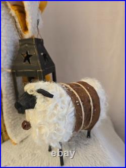 Christmas Santa, handmade, 20 in, collectible, Dumplinragamuffin