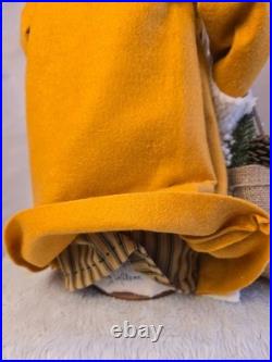 Christmas Santa, handmade, 20 in, collectible, Dumplinragamuffin