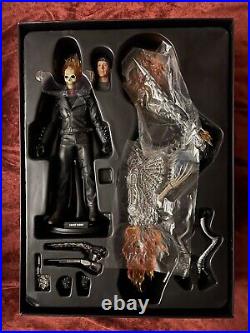 Complete! Hot Toys Ghost Rider & Hell Cycle Nicolas Cage 1/6 Figure mms133