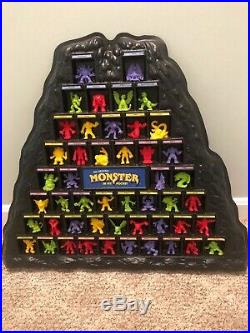 Complete Monster in My Pocket Series 1 Figures and Monster Mountain Display Case