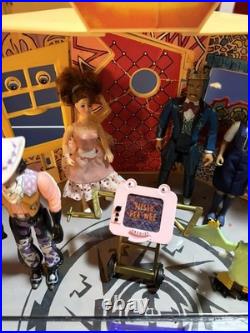 Complete Pee-Wee's Playhouse Playset Vintage Toy Lot with figures 1980s + extras