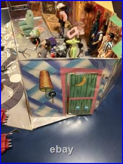 Complete Pee-Wee's Playhouse Playset Vintage Toy Lot with figures 1980s + extras