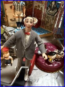 Complete Pee-Wee's Playhouse Playset Vintage Toy Lot with figures 1980s + extras