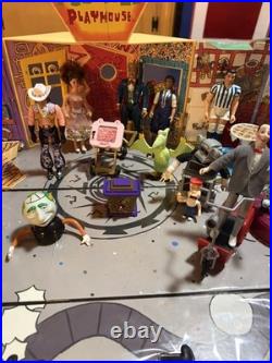 Complete Pee-Wee's Playhouse Playset Vintage Toy Lot with figures 1980s + extras