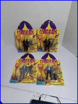 Complete Set Of 4 Coneheads Action Figures Vintage Playmates 1993 New Sealed