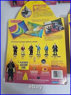 Complete Set Of 4 Coneheads Action Figures Vintage Playmates 1993 New Sealed