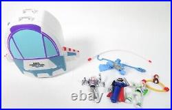 Complete VTG Buzz LIGHTYEAR Mini Micro Al's Barn Ship Toy Story Figures Playset+
