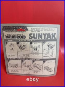 Convertors Sunyak Maladroid Vintage 1984 MOC Sealed Robot Orguss Robotech Mark