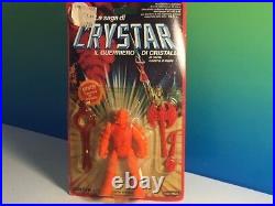 Crystar Action Figure Moltar Remco ALN Mexico vtg 1983 toy moc lava man sealed