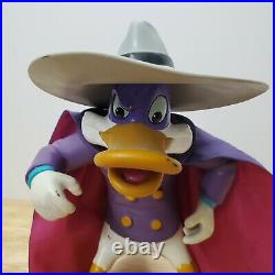 Darkwing Duck Giant 12 Action Figure Vintage Playmates Toy 1991 With hat & Cape
