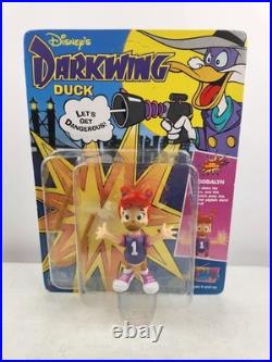 Darkwing Duck Gosalyn 1991 Vintage Toy Playmates Figure Unpunched W Protector