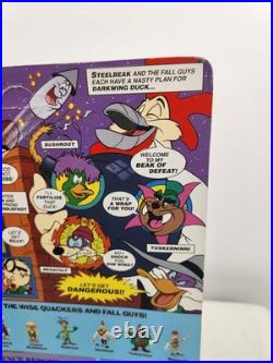 Darkwing Duck Gosalyn 1991 Vintage Toy Playmates Figure Unpunched W Protector