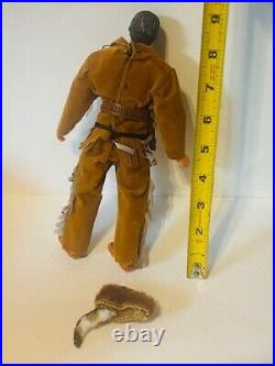 Davy Crockett Empire vtg Figure 1973 Legends West Cowboy Excel Box 9.5 RARE