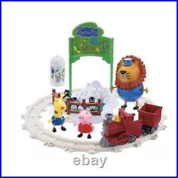 Day Out At The Zoo Set. Peppa Pig Vintage Toy Exclusive Mr Lion & Penguin