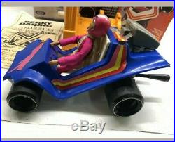 Derry Daring Ideal 75 Wheelie Car With Box, Energizer, Figure Evel Knievel