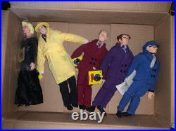 Dick Tracy Movie Figures, 1990, Set Of Five. Movie Tie-in Toys