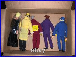 Dick Tracy Movie Figures, 1990, Set Of Five. Movie Tie-in Toys